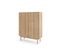 Buffet Boho 97x37x122 Cm Beige