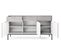 Buffet Avon 154x39x83 Cm Gris