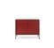 Buffet Mono 103x39x83 Cm Rouge