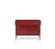 Buffet Mono 103x39x83 Cm Rouge