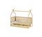 Lit Cabane Simba 90x200 Cm Beige