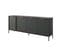 Buffet Lars 203x40x82 Cm Noir