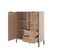 Commode Rave 104x40x124 Cm Beige