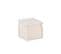 Pouf Castine 40x40x38 Cm Blanc