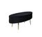 Pouf Otto 100x40x41 Cm Noir