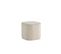 Pouf Piff 44x44x41 Cm Blanc