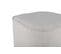 Pouf Piff 44x44x41 Cm Blanc