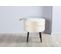 Pouf Pot 40x40x40 Cm Beige