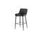 Tabouret De Bar Plaza 48x57x105 Cm Noir