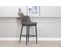 Tabouret De Bar Plaza 48x57x105 Cm Gris