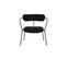 Fauteuil Duffy 68x67x69 Cm Noir