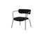 Fauteuil Duffy 68x67x69 Cm Noir