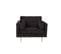 Fauteuil Boom 110x86x84 Cm Noir