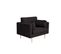 Fauteuil Boom 110x86x84 Cm Noir