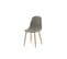 Chaise Polar 44x54x87 Cm Gris