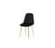 Chaise Polar 44x52x86 Cm Noir