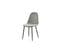 Chaise Polar 43x53x88 Cm Gris