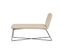 Fauteuil fixe X-lounge 71x128x83 Cm Beige