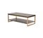 Table Basse Seville 120x60x42 Cm Noir