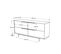 Buffet Ocean 160x45x74 Cm Blanc