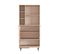 Buffet de cuisine Ocean 75x36x162 Cm Beige