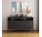 Buffet Zenith 150x45x89 Cm Noir