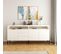 Buffet Zenith 200x45x89 Cm Blanc