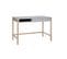 Bureau Design "northgate" 112cm Bouleau et Gris