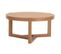Table Basse Design "brentwood" 82cm Chêne