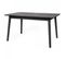 Table à Manger Extensible "skagen" 140-180cm Noir