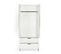 Armoire 2 Portes Design "kobe" 195cm Blanc