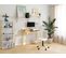 Fauteuil de bureau Luxe 2 Blanc