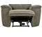 Fauteuil relax 3 moteurs ADAM tissu marron