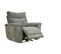 Fauteuil relax 3 moteurs électriques ADAM tissu gris foncé