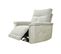 Fauteuil relax 2 moteurs ADAM tissu métal