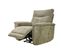 Fauteuil relax 2 moteurs ADAM tissu marron