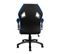 Fauteuil de bureau CARBON Noir, gris, blanc et bleu