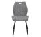 Chaise LIKE Tissu gris