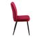 Chaise en velours CLOHE figue