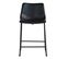 Tabouret de bar H.61 ROMANE noir