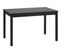 Coin repas table + 4 chaises OWEN noir