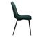 Chaise APPOLINE velours vert