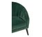 Fauteuil ARIEL tissu velours vert