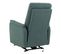 Fauteuil relax TRACY tissu vert