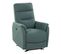 Fauteuil relax TRACY tissu vert