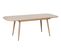 Table à manger extensible 160-200 x 90 cm COLUMBUS imitation chêne