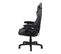 Fauteuil de bureau gamer avec LED RAINBOW noir