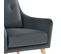 Fauteuil LAURANNE tissu gris