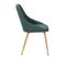 Chaise PENELOPPE tissu vert