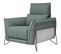 Fauteuil relax électrique CALVINE tissu vert